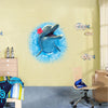 Dolphin 3D Three-Dimensional Wall Stickers New Creative Decoration