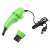 Mini Vacuum USB Keyboard Cleaner PC Laptop Brush Dust Cleaning Kit