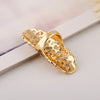 Fashion Exaggeration Hollow Carving Alloy Drill Ring
