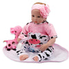 22in Reborn Newborn Baby Doll Realistic Lifelike Handmade Weighted Baby Ages 3+