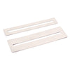 Stainless Steel Fretboard Fret Protector Fingerboard Guards for Guitar Bass Luthier Tools 2PCS