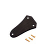 Guitar Ebony Wood Truss Rod Covers 1PCS