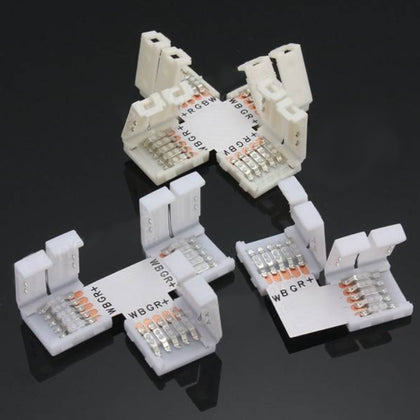 ZDM 1 PC 12 MM Not-Waterproof  FPC  for 5050 RGBW LED Strip Light Connector