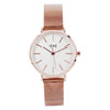 IEKE Women Watches Brand Luxury KING HOON Ultra Thin Gold Steel Mesh Watches Women Dress Quartz Watch