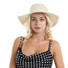 SALYBABY Summer Cute Straw Bow-Knot Sun Protection Hat