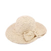 SALYBABY Summer Cute Straw Bow-Knot Sun Protection Hat