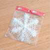 15Pcs Christmas Snowflakes Tree Ornaments Home Party Holiday Festival Decor