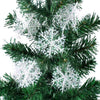 15Pcs Christmas Snowflakes Tree Ornaments Home Party Holiday Festival Decor