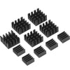 10pcs Aluminum Heatsink Cooler Cooling Kit for Raspberry Pi 3/ Pi Model B+/ Pi 2