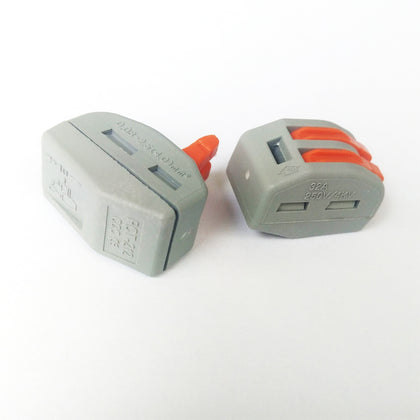 ZDM ET25 Lever Nuts Conductor 32A Spring Terminal Block Electric Cable Compact Wire Connector 10PCS