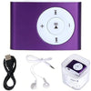 USB Mini MP3 Player Support   32GB Micro SD TF Card With Headphone