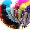 Lace Feather Fancy Dress Ball Mask Girl Half Face Ball Head