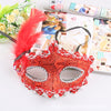 Lace Feather Fancy Dress Ball Mask Girl Half Face Ball Head