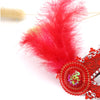Lace Feather Fancy Dress Ball Mask Girl Half Face Ball Head
