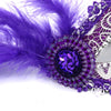 Lace Feather Fancy Dress Ball Mask Girl Half Face Ball Head