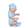 Mini Blue 10inch Reborn Baby  Dolls Full Silicone Baby Doll Body