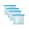 Reusable Sealing Fresh-keeping Bags Silicone Food Storage Bags 4PCS
