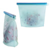 Reusable Sealing Fresh-keeping Bags Silicone Food Storage Bags 4PCS