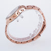 The New Fashion Lady Business Steel Quartz Diamond Wrist Watch