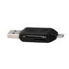 USB 2.0 +OTG Micro SD/SDXC TF Card Reader Adapter U Disk Card Reader