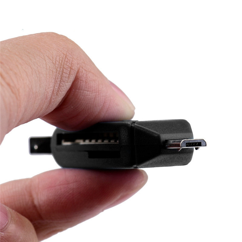 USB 2.0 +OTG Micro SD/SDXC TF Card Reader Adapter U Disk Card Reader