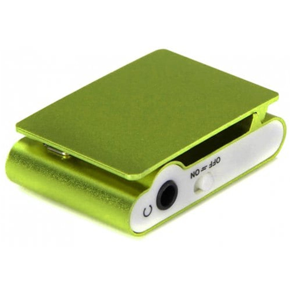 Pocket  MP3  Player 3.5mm Audio Jack with Back Clip and Micro SD Card Slot
