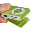 Pocket  MP3  Player 3.5mm Audio Jack with Back Clip and Micro SD Card Slot