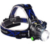 Waterproof Head Torch Flashlight Lamp Fishing Hunting Light