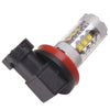 Japan Custom Focus Lens 80W H8 H9 H11 6000K Warm White Fog Light
