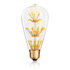 SUPli 1Pack Vintage Edison Bulbs 220V - 240V 3W Light Bulb Yellow Warm