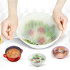 Universal Food Grade Silicone Wrap Reusable Sealing Fresh Cover