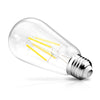 KWB LED Filament Edison Bulb 2700K Warm White 4W / 6W / 8W 2PCS