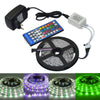 Jiawen 5m 5050 RGBW LED Light Strip + Remote Controller + 12V 2A Power Supply RGB + White Indoor for Decoration