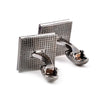Men's Crystal Zircon Fine Design Square Cuff Buttons Accessory