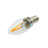 BRELONG 2W LED Filament Bulb E12 220V 1PCS