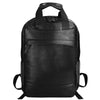 PU Leather Laptop Backpack with USB and Headphone Ports for Men Travel G00326