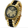 New Fashion Men Business Steel Belt  Creative Three Eye Quartz Sports Watch