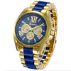 New Fashion Men Business Steel Belt  Creative Three Eye Quartz Sports Watch