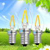 BRELONG 2W LED Filament Bulb E12 220V 1PCS