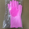 Magic SakSak Reusable Silicone Gloves Scrubber Cleaning Brush Heat Resistant