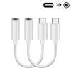 2pcs USB Type C to 3.5mm Stereo Audio Headphone Jack Adapter Cable