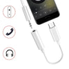 2pcs USB Type C to 3.5mm Stereo Audio Headphone Jack Adapter Cable