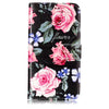 Wkae Glossy Embossed Leather Case Cover for MOTO C