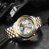Tevise Multifunctional Automatic Waterproof Calendar Leisure Mechanical Watch