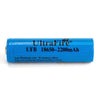 UltraFire 18650 3.7V Actual Capacity of 2200MAH Rechargeable Lithium Battery 2 Groups