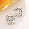 Dolphin Female Crystal Diamond Fashion Earrings