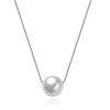 925 Sterling Silver Pearl Pendant Necklace