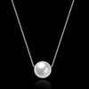 925 Sterling Silver Pearl Pendant Necklace
