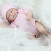 Mini pink 10inch Reborn Baby  Dolls Full Silicone Baby Doll Body