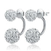 Female Fashion Minimalist Princess Diamond Earrings